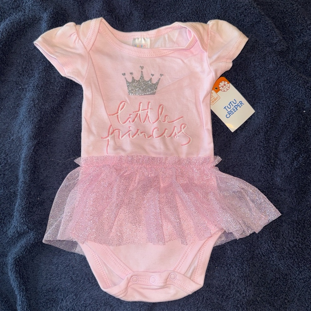 Swiggles Pink 'Little Princess' Tutu Bodysuit